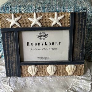 Hobby Lobby Nautical Black and Tan Frame